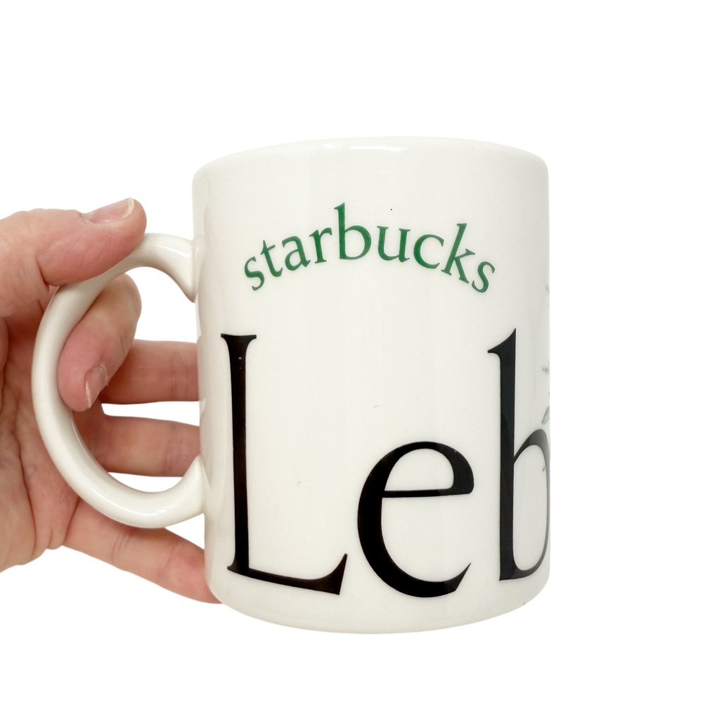 Starbucks City Mug Collectors Series Lebanon 2002 16 oz Ceramic